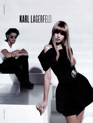 Abby Lee Kershaw for Karl Lagerfeld