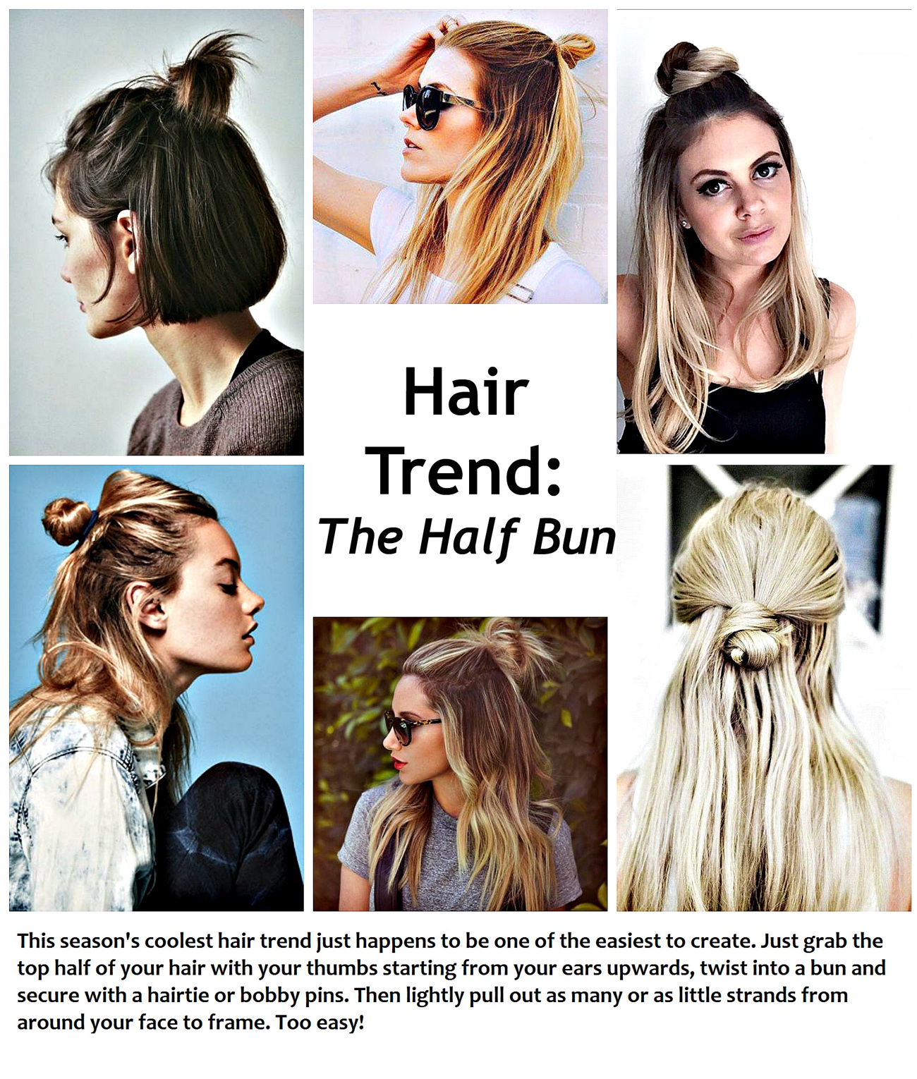 Planning to Try A Half Bun Hairstyle Here is How To Do It | Style & Beauty