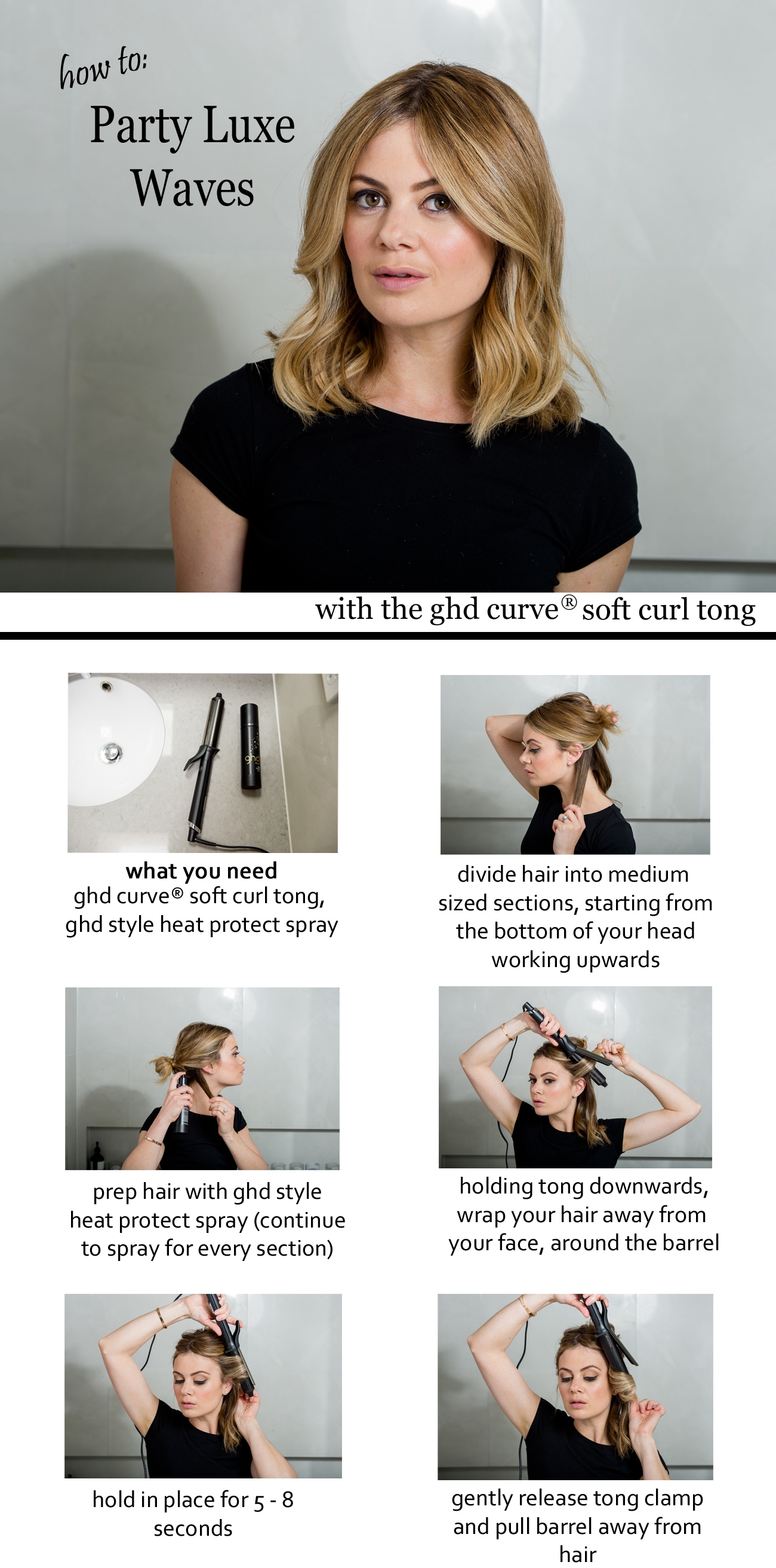 how to use the ghd curling wand
