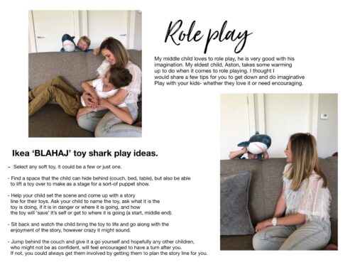 The importance and ideas to get down and play with your kids, thanks to IKEA